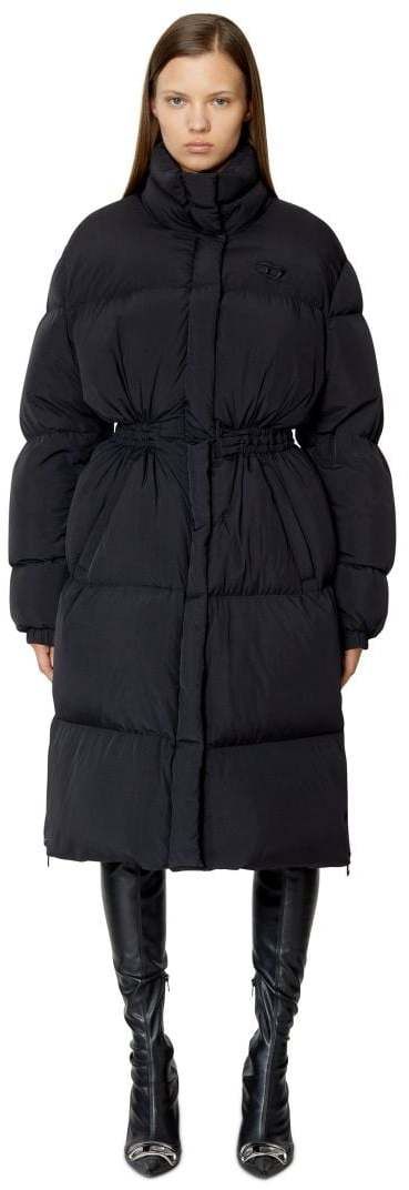 Diesel Bunda - W-PEYTON JACKET čierna