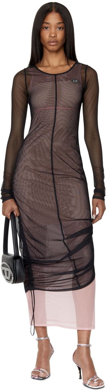 Diesel Šaty - D-JUMISH DRESS čierne