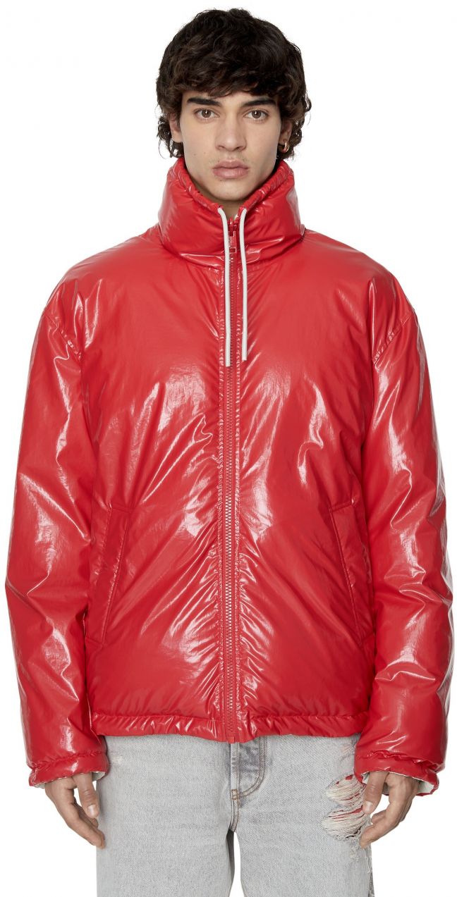 Diesel Bunda - W-JUPITER JACKET červená