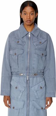 Diesel Bunda - G-LYDIA JACKET modrá