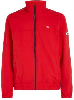 Tommy Jeans Bunda - TJM SEASONAL BOMBER JACKET červená
