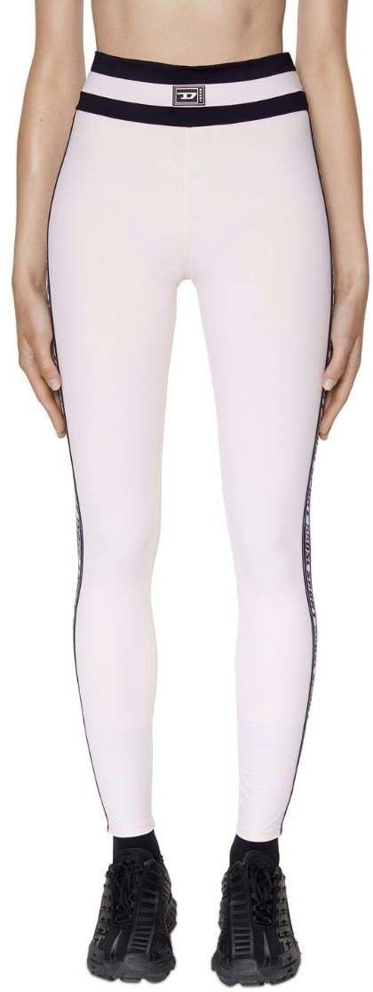 Diesel Legíny - AWSB-REEING-WT09 TROUSERS ružové