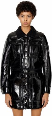 Diesel Bunda - W-NOLIA JACKET čierna