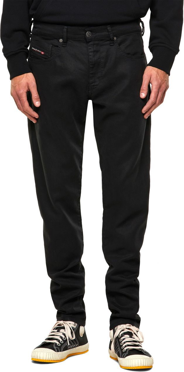 Diesel Rifle - D-STRUKT-NE Sweat jeans čierne
