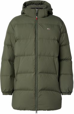 Tommy Jeans Bunda - TJM ESSENTIAL DOWN P zelená