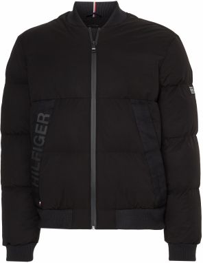 Tommy Hilfiger Bunda - TECH ESSENTIALS BOMB čierna