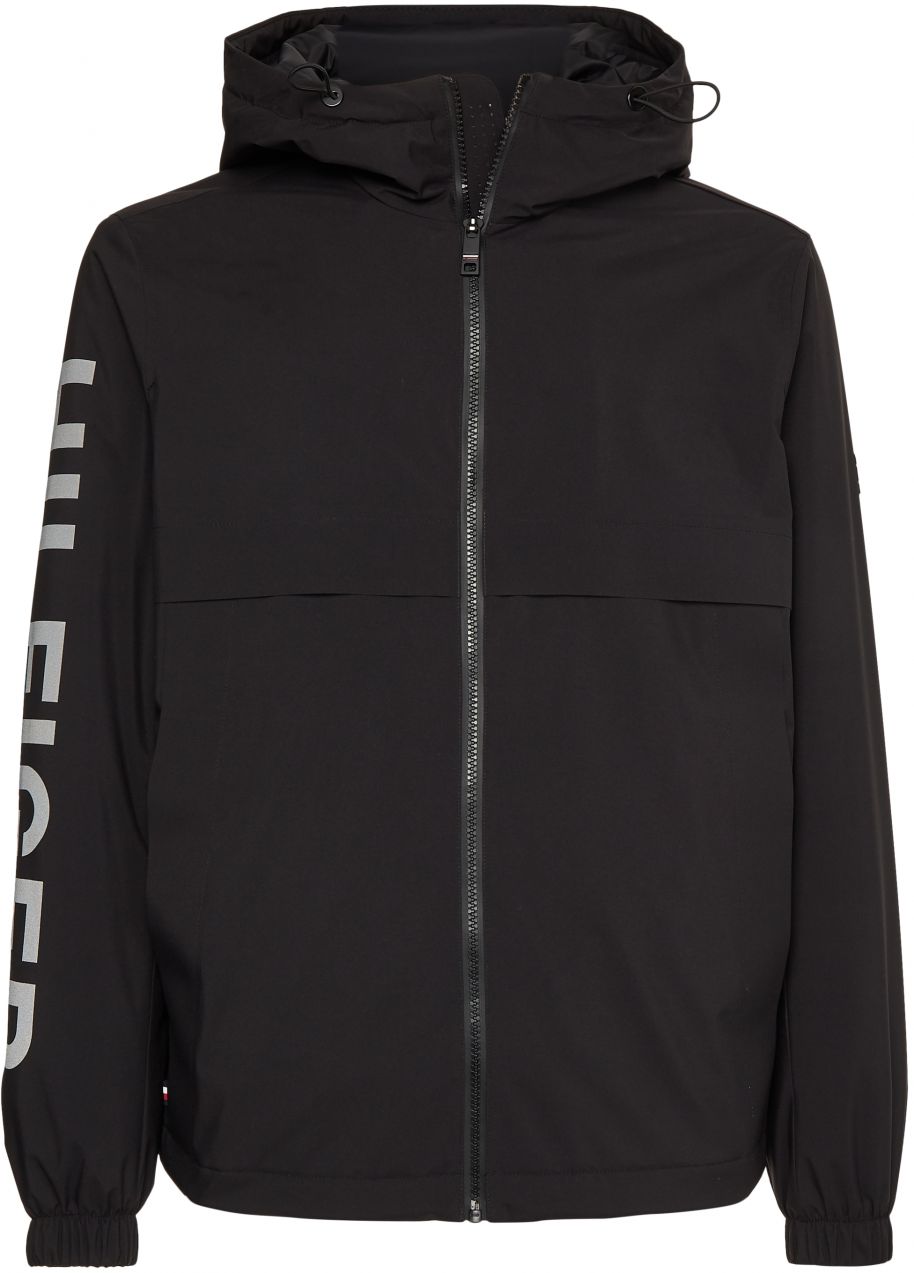 Tommy Hilfiger Bunda - TECH ESS PADDED HOOD čierna