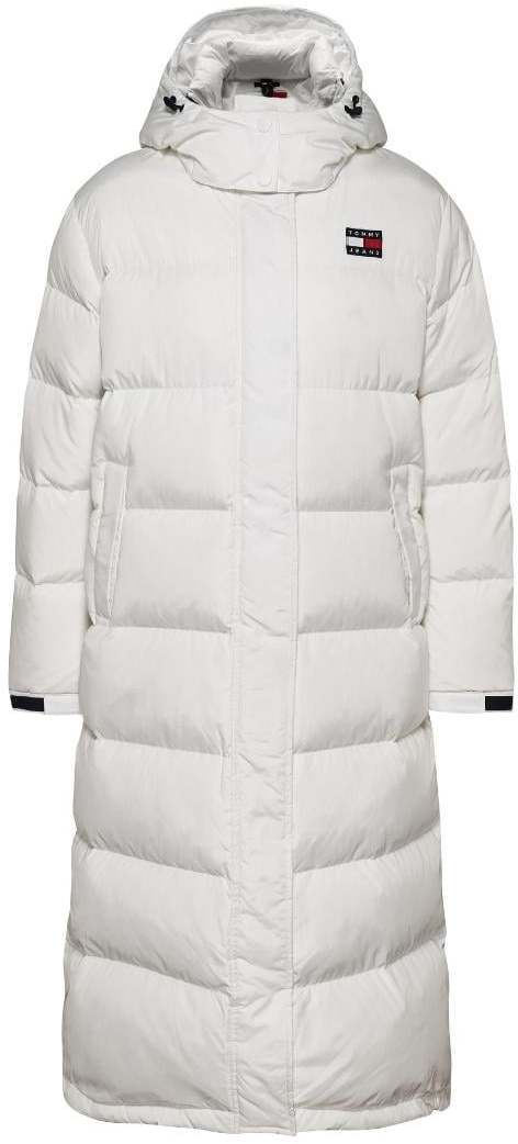 Tommy Jeans Bunda - TJW ALASKA LONG PUFF biela