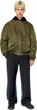 Diesel Bunda - J-MATT JACKET zelená