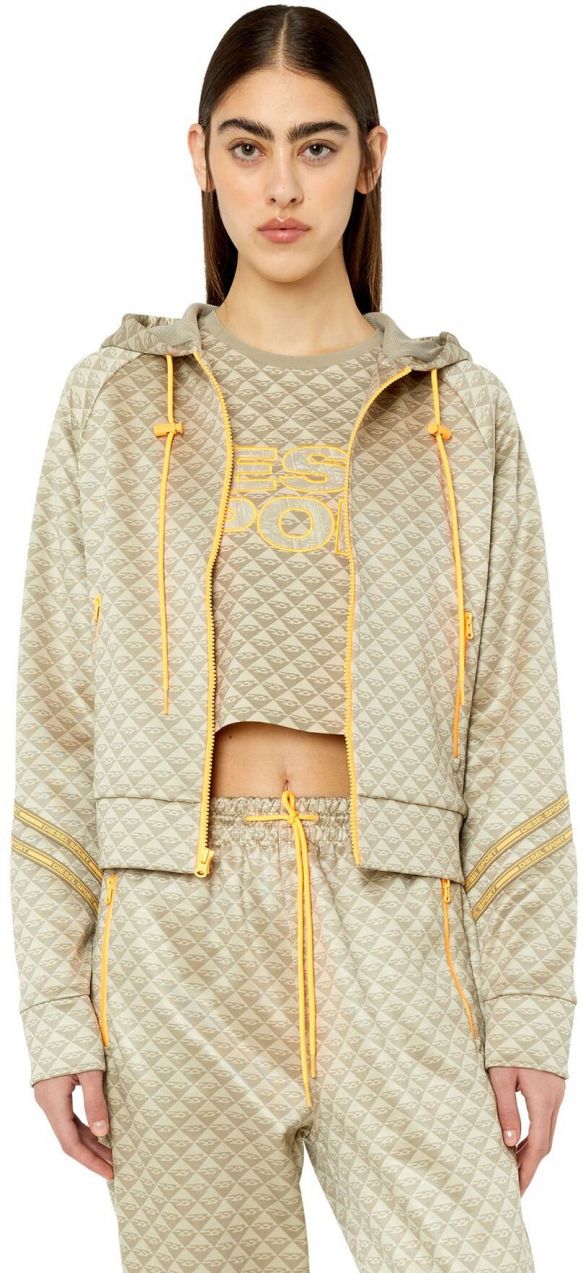 Diesel Bunda - AWST-DANA-HT22 JACKET béžová
