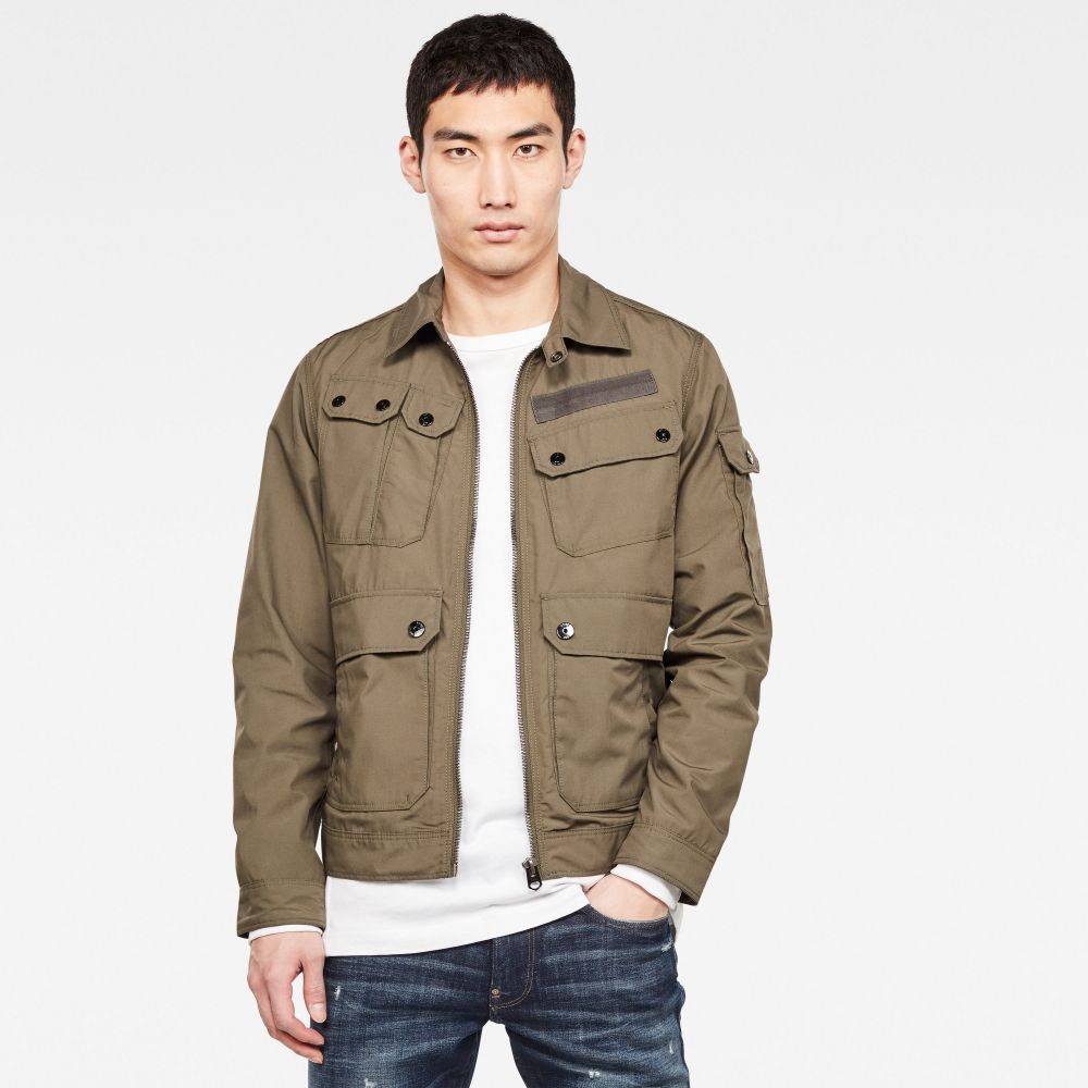 G-STAR Bunda - Airblaze Jkt zelená