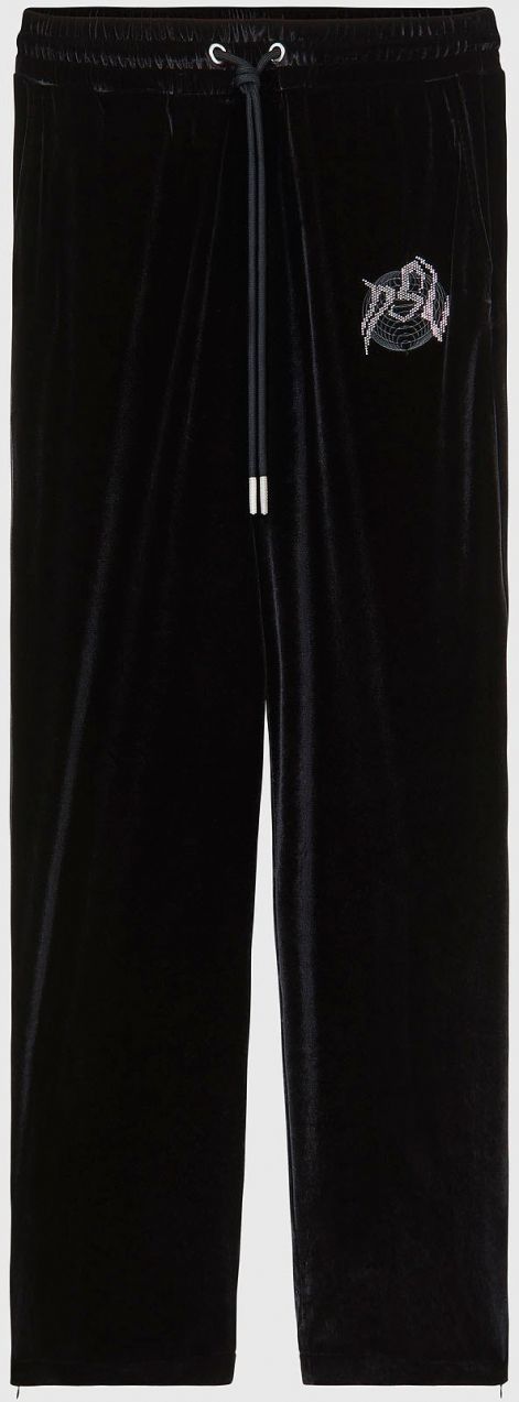 Diesel Nohavice - PCHINILLE TROUSERS čierne