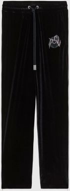 Diesel Nohavice - PCHINILLE TROUSERS čierne
