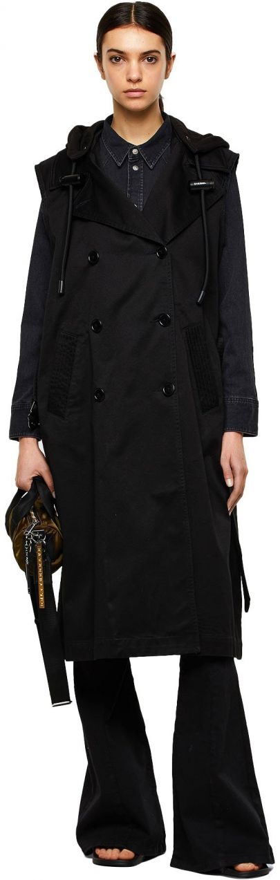 Diesel Vesta - GPHYLLIS JACKET čierna