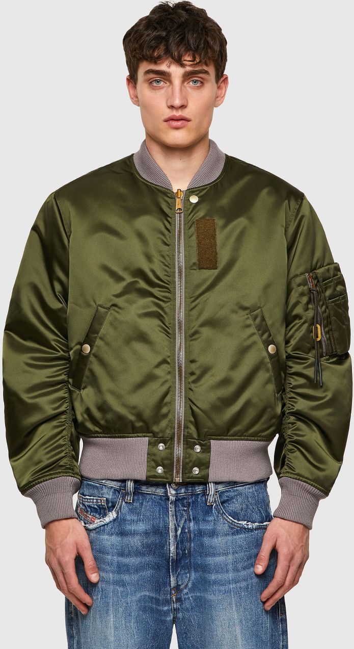 Diesel Bunda - JMAONEREV JACKET zelená