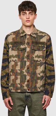 Diesel Bunda - JFULLERCMF JACKET vzorovaná