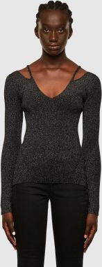 Diesel Sveter - Knitwear čierny
