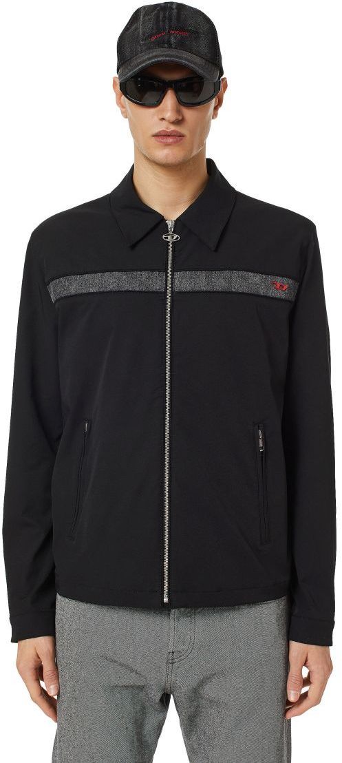Bunda - Diesel J-TOMMY JACKET čierna