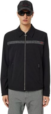 Bunda - Diesel J-TOMMY JACKET čierna