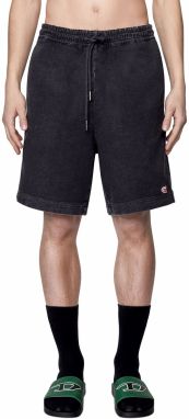 Diesel Krátke nohavice - D-BOXY-NE SHORTS čierne