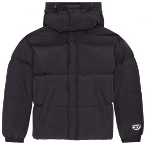 Diesel Bunda - W-ROLF-NW JACKET čierna