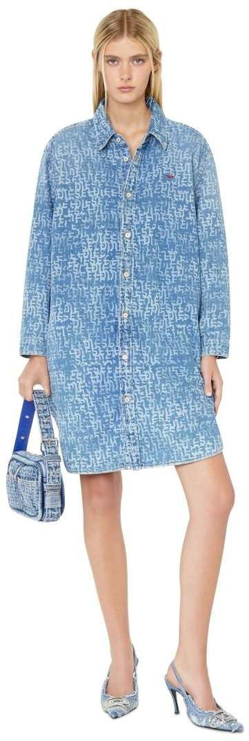 Diesel Šaty - DE-BLEX DRESS modré