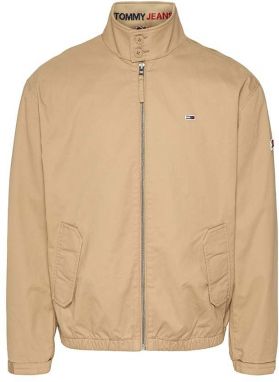 Tommy Jeans Bunda - TJM MODERN HARRINGTON JACKET béžová