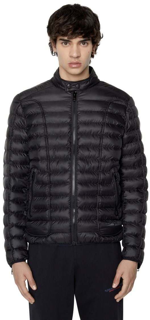 Diesel Bunda - W-HAWK-NW JACKET čierna