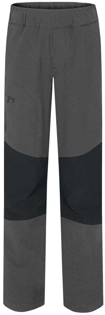 Children's softshell pants Hannah LUIGI JR gray pinstripe/anthracite