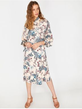 Koton Women's Ecru Dress