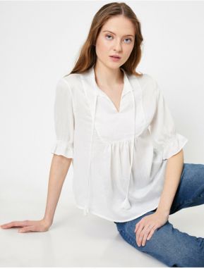Koton Women's Ruffle Detailed Blouse
