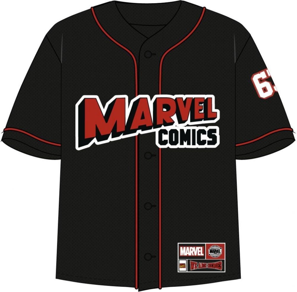 SHORT SHIRT BASEBALL MARVEL