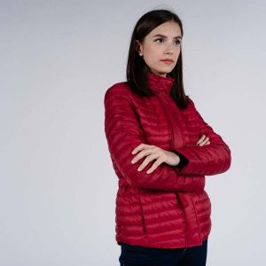 Michael Kors Bunda - BELTED PCKBL PUFFR červená