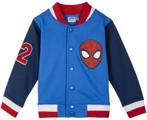 JACKET COTTON BRUSHED BASEBALL SPIDERMAN