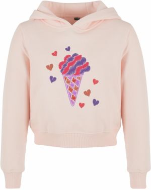 Kids Ice Cream Hoody pink