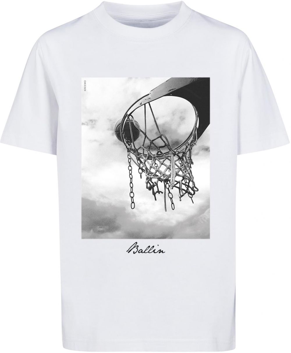 Kids Ballin2.0 Tee white