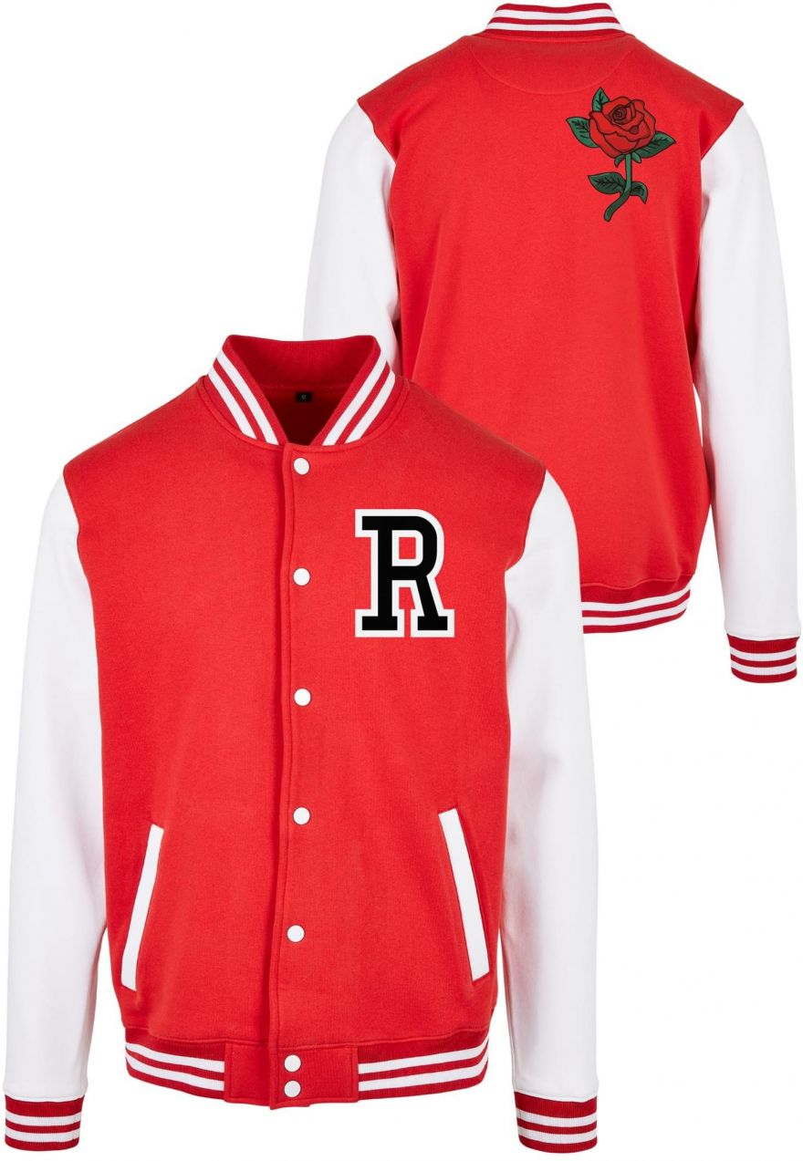 Rose College Jacket red/wht