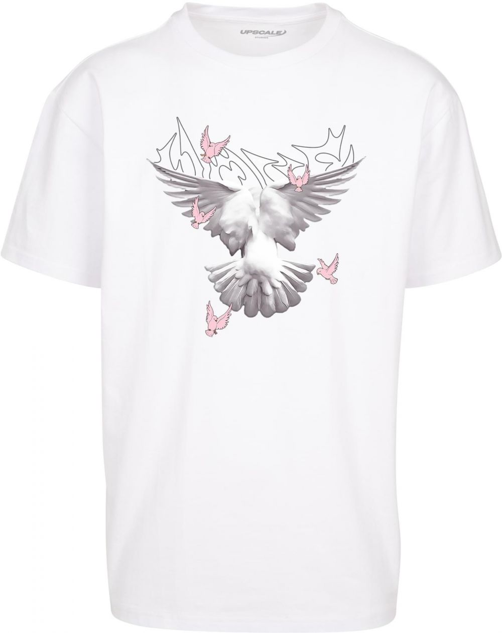 White Doves Oversize T-shirt
