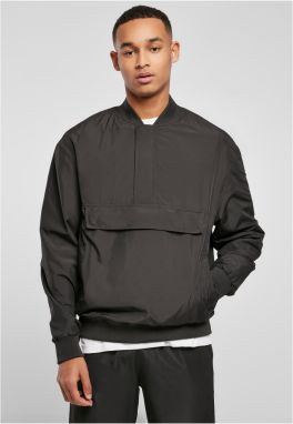 Pullover Bomber Jacket Black