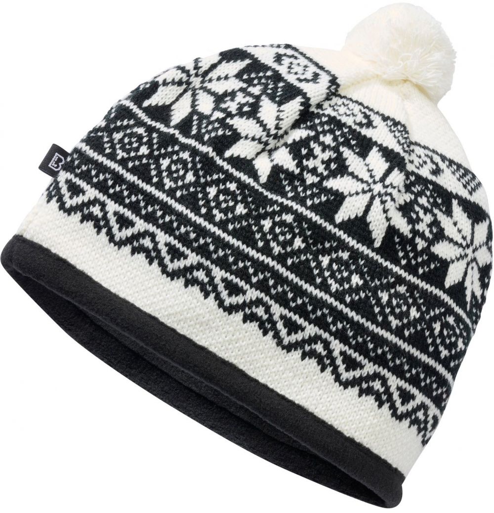 White snow cap