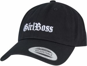 Girl Boss Dad Hat Black