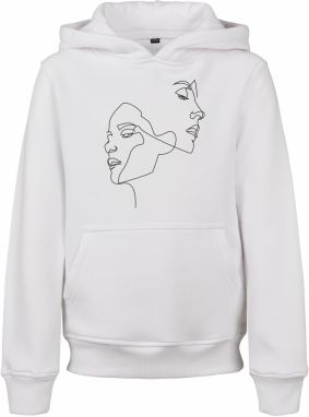Children's hoodie One Line Fit white
