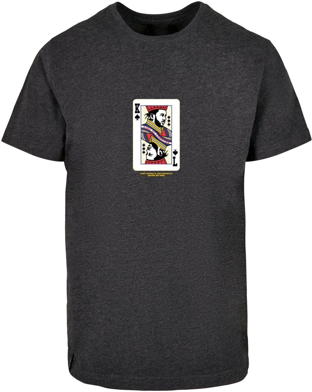 WL Compton Card Tee charcoal/mc