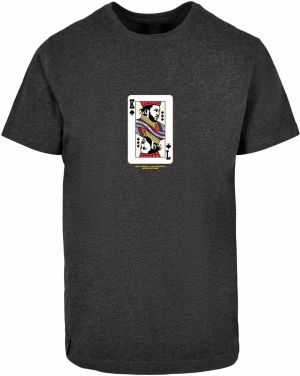 WL Compton Card Tee charcoal/mc