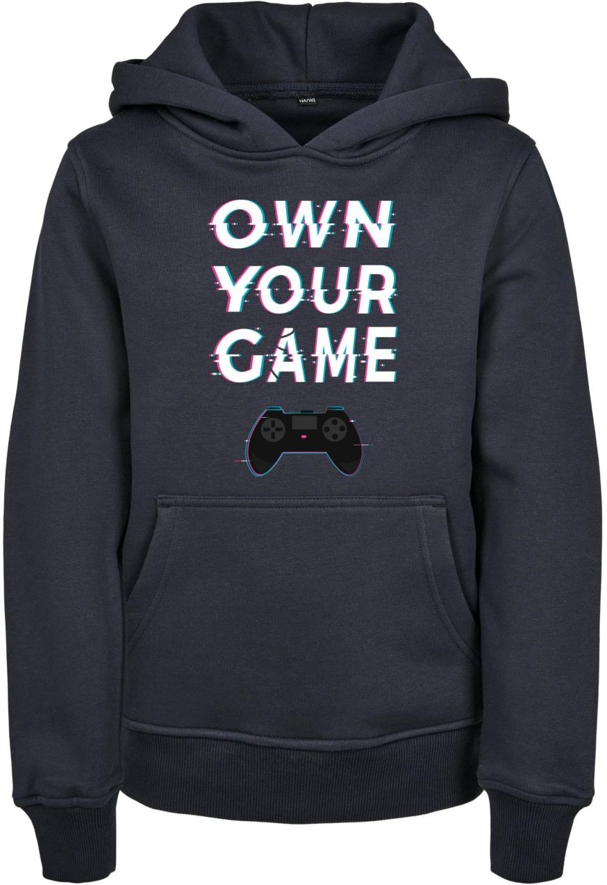 Kids Own Your Game Hoody Navy
