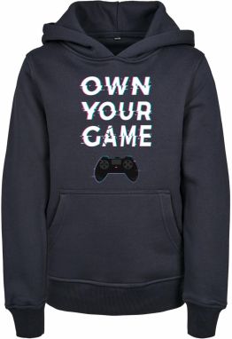 Kids Own Your Game Hoody Navy