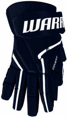 Warrior Covert QR5 40 Navy Junior 12 inch hockey gloves