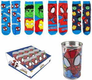 SOCKS PACK 4 PIECES SPIDEY