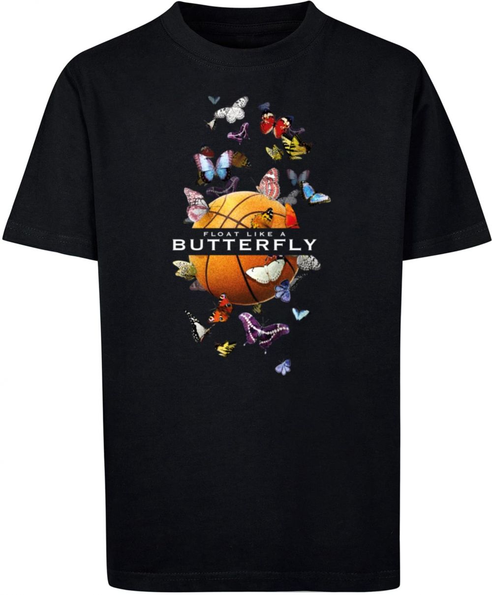 Children's T-shirt Butterfly Baller black