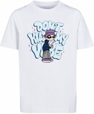 Children's T-shirt Kids Don't Kill My Vibe white
